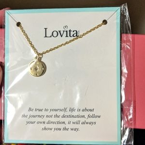 LOVITA & CO COMPASS NECKLACE